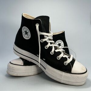 Converse Black and White High-Tops
